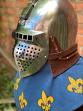 Europe heraldic bacinet “Paladin”
