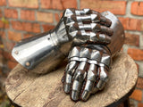Titanium hourglass mittens
