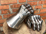 Titanium hourglass mittens