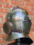 Armet “Victor” SCA version  with perforated eyes