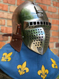 Europe heraldic bacinet “Paladin”