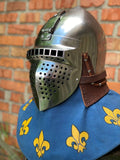 Europe heraldic bacinet “Paladin”