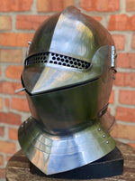 Armet “Victor” SCA version  with perforated eyes