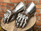 Titanium hourglass mittens