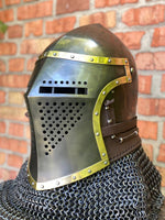 Alexander style helmet “Black Prince”