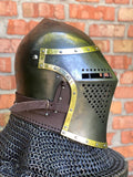 Alexander style helmet “Black Prince”