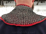 Chain mail with padded gorget