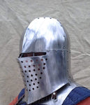 Helmet for modern fighting. IMCF optimized with source (tempered steel only)