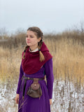 Woman medieval dress