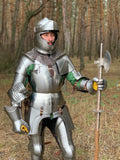 Milan armor set «Royal Flemish Knight» for jousting (tempered steel set)