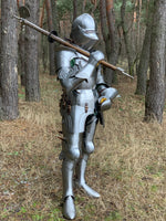 Milan armor set «Royal Flemish Knight» for jousting (tempered steel set)