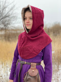 Woman medieval dress