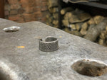 Titanium handmade ring