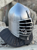 Sport helmet “Woolf ribs” (tempered steel)