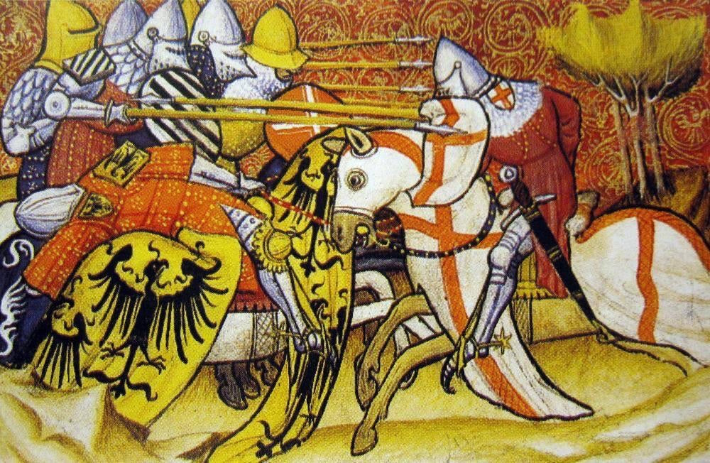 Painted neck shields – Master Uley