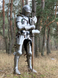 Milan armor set «Royal Flemish Knight» for jousting (tempered steel set)