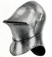 Heavy tournament Armet for jousting “Steel Frog”