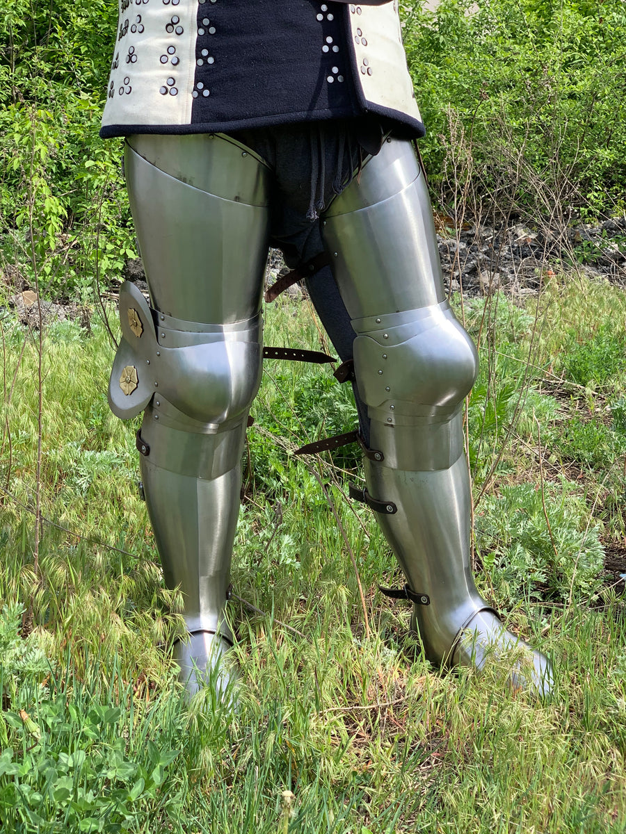 Plate legs “Black Prince” Buhurt version – Master Uley