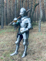 Milan armor set «Royal Flemish Knight» for jousting (tempered steel set)