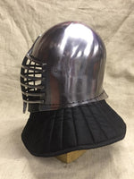 Sport helmet “Woolf ribs” (tempered steel)