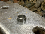 Titanium handmade ring