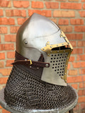 Alexander helmet with golden cross
