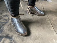 Titanium sabatons with shoes (mixed)