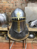 ROA helmet with golden cross